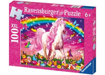 Horse Dream Glitter Puzzle - 100 piece