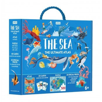 Sassi The Ultimate Atlas and Puzzle Set - Oceans