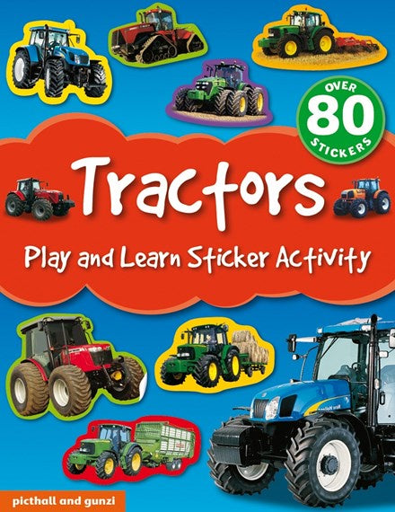 Tractors Play and Learn Sticker Activity